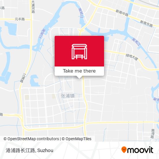 港浦路长江路 map