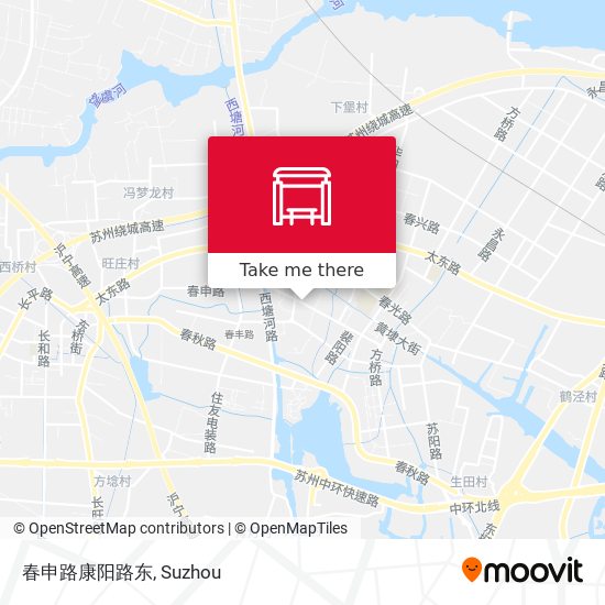 春申路康阳路东 map