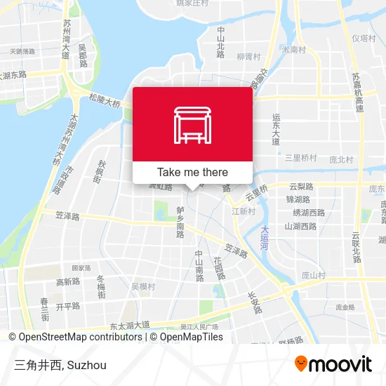 三角井西 map