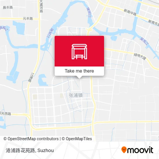 港浦路花苑路 map