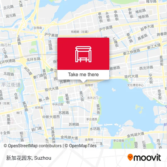 新加花园东 map