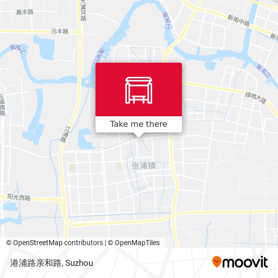 港浦路亲和路 map