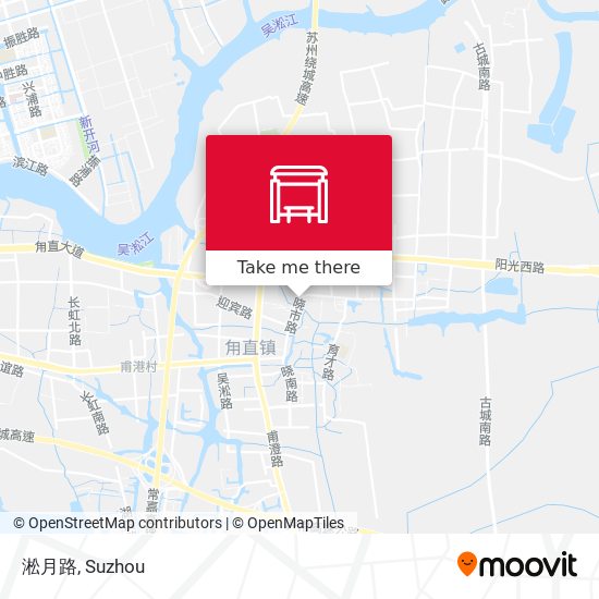 淞月路 map