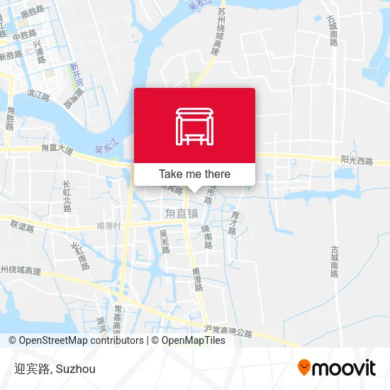 迎宾路 map