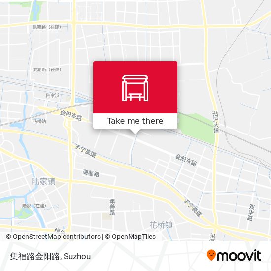集福路金阳路 map