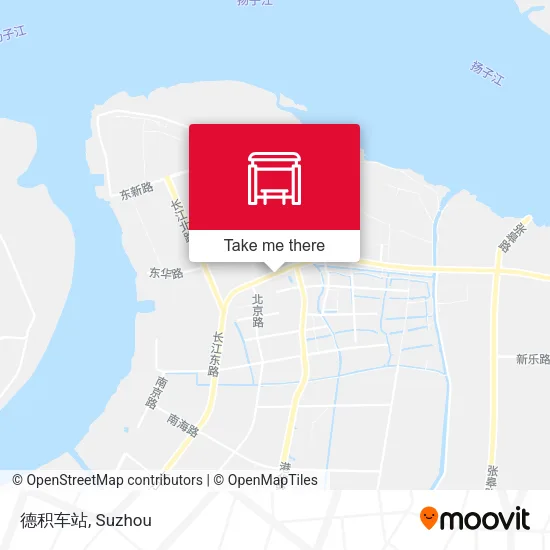 德积车站 map