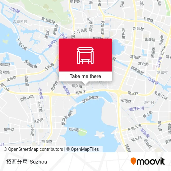 招商分局 map