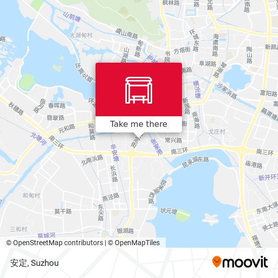 安定 map