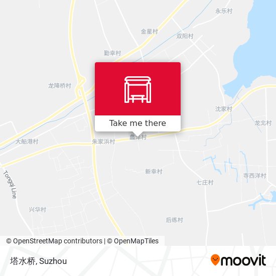 塔水桥 map