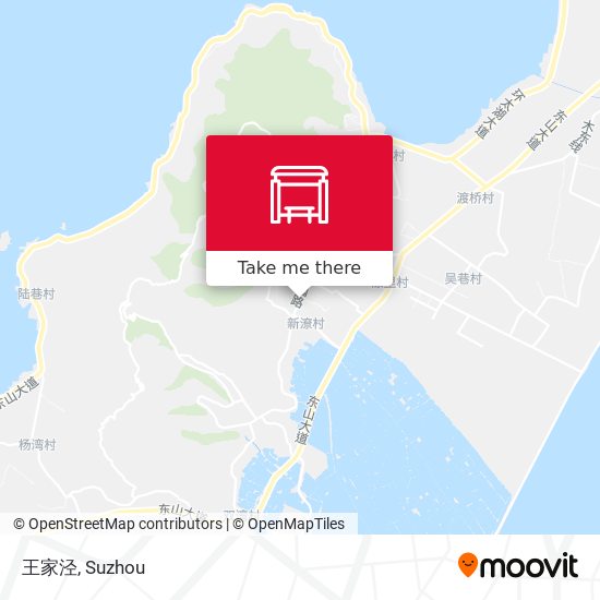 王家泾 map