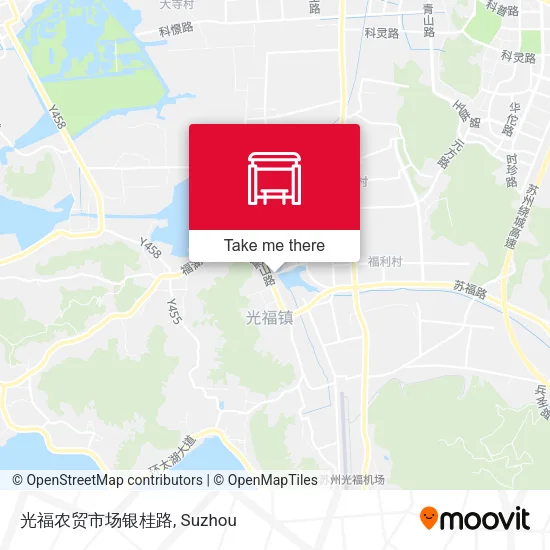 光福农贸市场银桂路 map