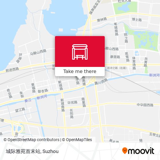 城际雅苑首末站 map