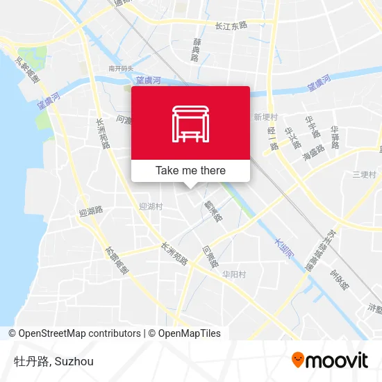 牡丹路 map