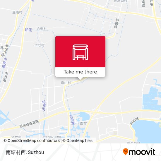 南塘村西 map
