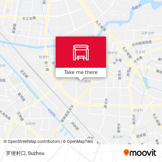 罗埂村口 map
