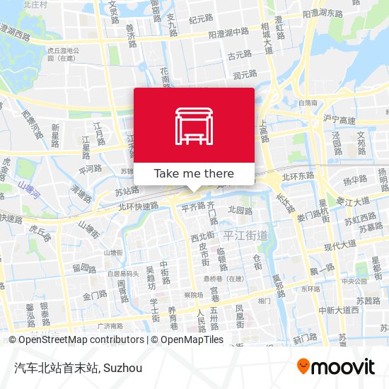 汽车北站首末站 map