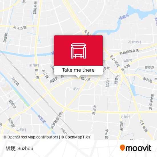 钱埂 map