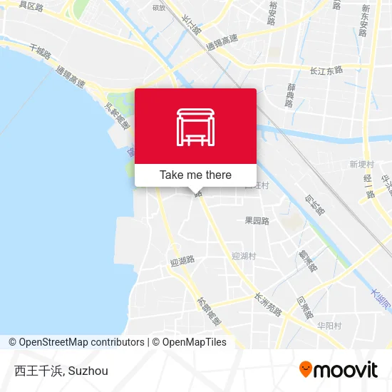 西王千浜 map