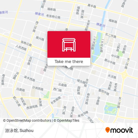 游泳馆 map