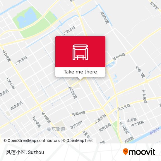 风莲小区 map