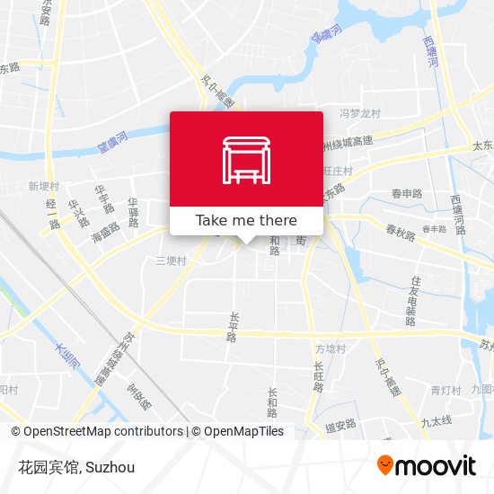 花园宾馆 map