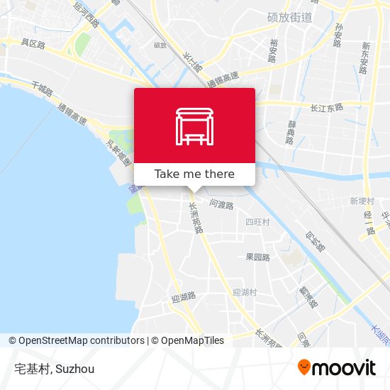 宅基村 map
