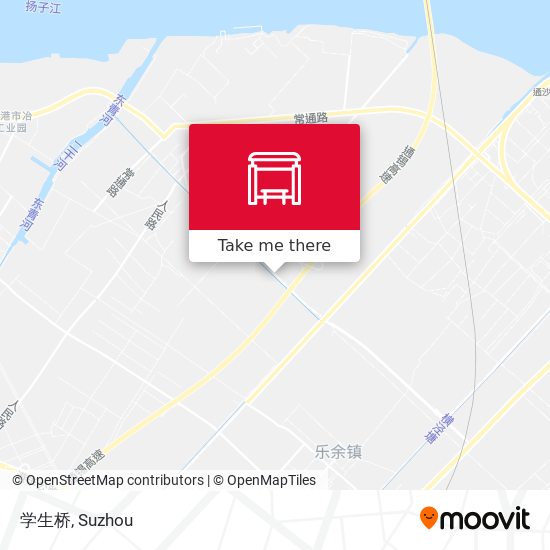 学生桥 map