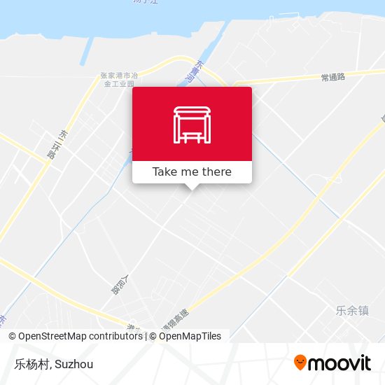 乐杨村 map