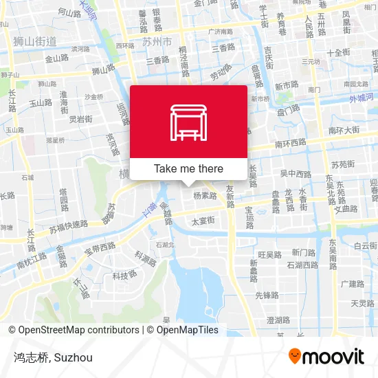 鸿志桥 map