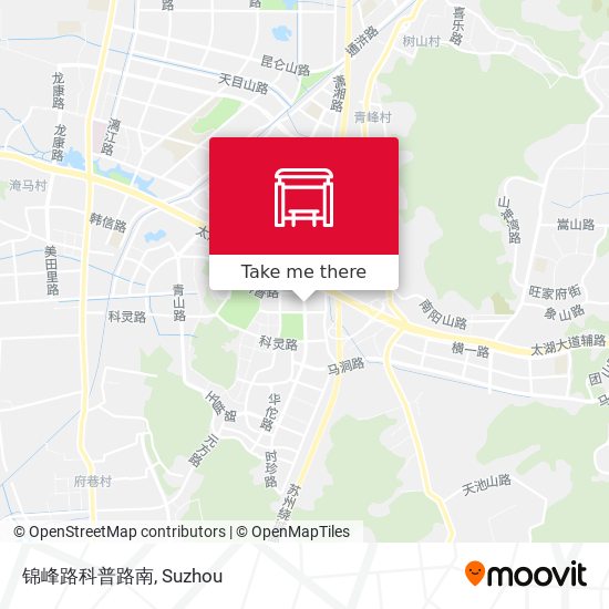 锦峰路科普路南 map