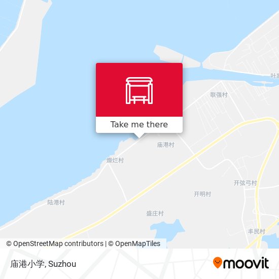 庙港小学 map