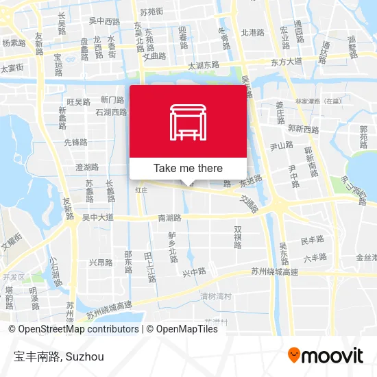 宝丰南路 map