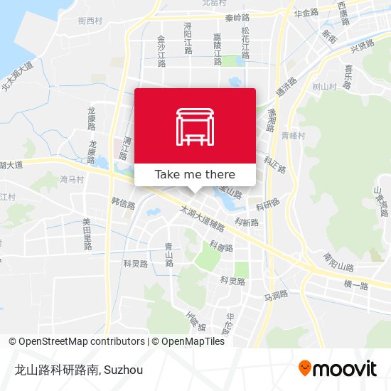 龙山路科研路南 map