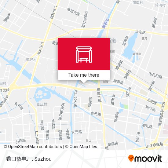 蠡口热电厂 map