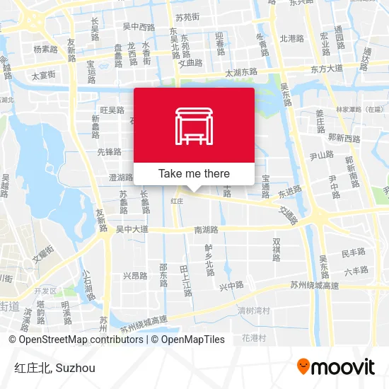 红庄北 map