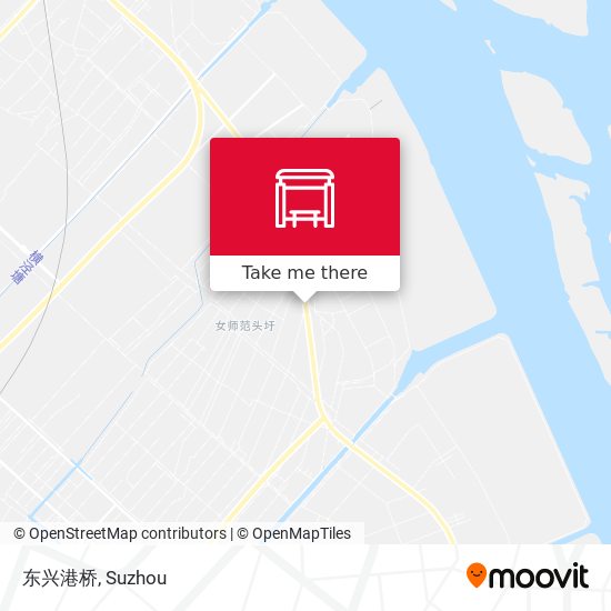 东兴港桥 map