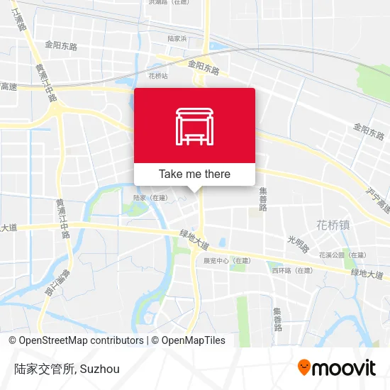 陆家交管所 map