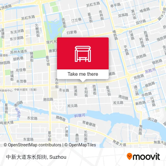 中新大道东长阳街 map