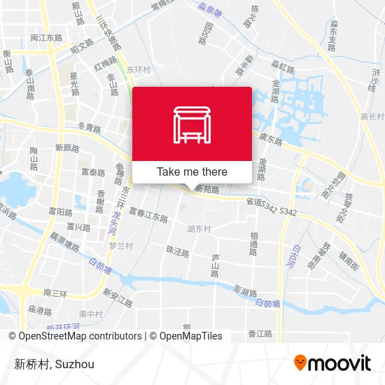 新桥村 map