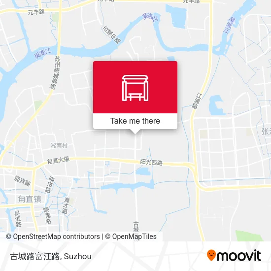 古城路富江路 map