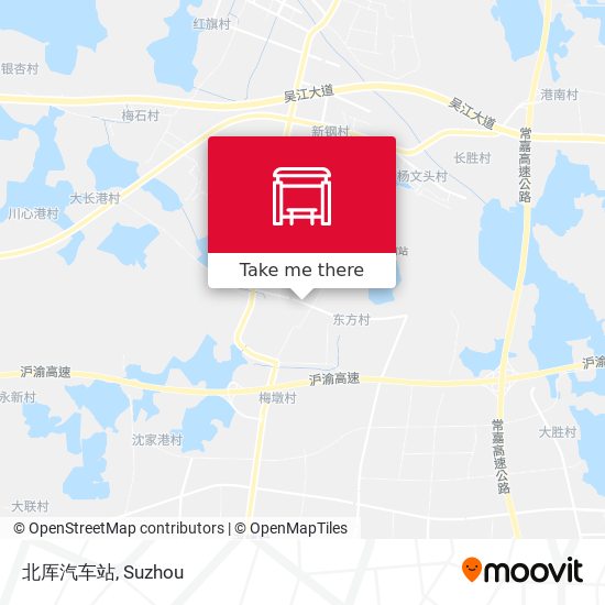 北厍汽车站 map