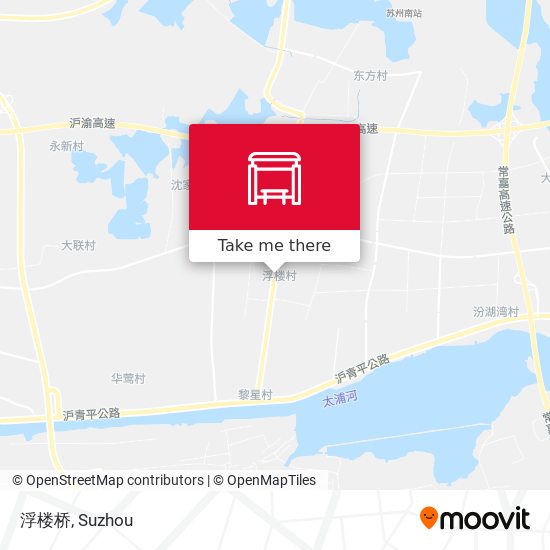 浮楼桥 map