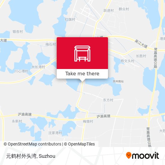 元鹤村外头湾 map
