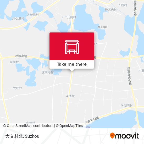 大义村北 map