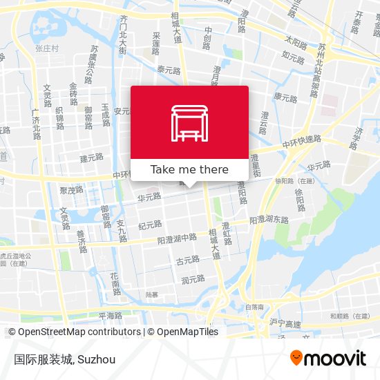 国际服装城 map