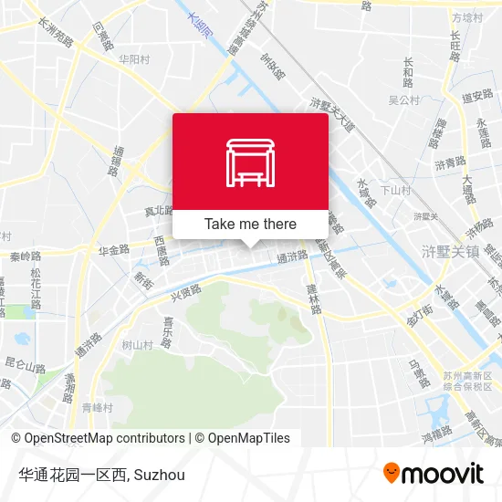 华通花园一区西 map
