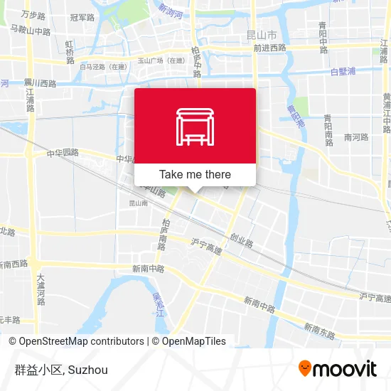群益小区 map