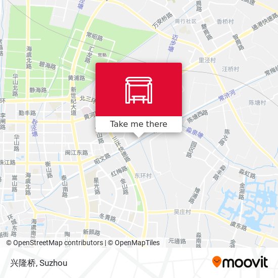 兴隆桥 map