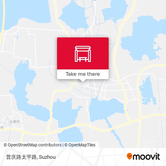 普庆路太平路 map