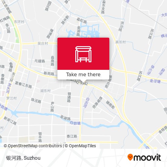 银河路 map